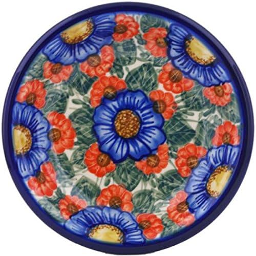 Ceramika Bona H7276G Polish Pottery Ceramic Pasta Bowl Hand Painted, 9-Inch