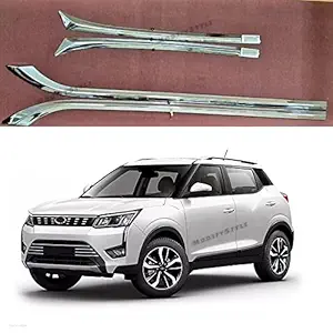 ModifyStyle OE Type Side Beading/Side Cladding/Door Garnish/Door Protector Chrome Suitable for Mahindra Xuv 300 (Set of 4pcs)
