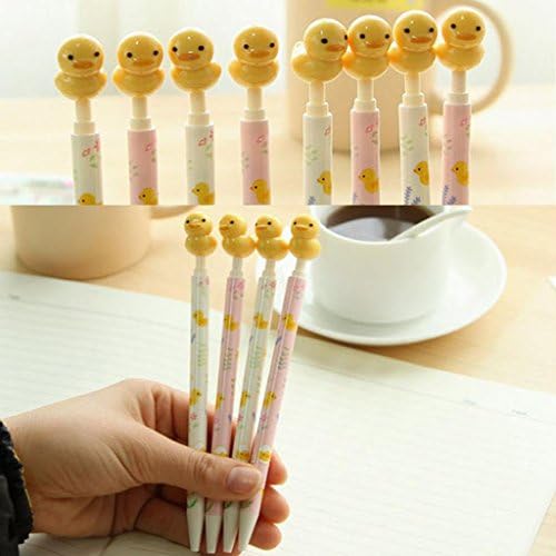 GOODCULLER Novelty Cute Lazy Duck Gel Ink Pen Refills Stationery School Office Supplies New for Art, Crafts, Office &amp; School Supplies and More
