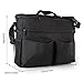 Zicac 33cm*8.9cm*22.9cm Waterproof Oxford Multi Function Insulated Cargo Baby Cooler Bottle Holder Bin Bag Diaper Bag Hanging Pouch Pockets Pram Pallet Pushchair Buggies Stroller Caddy Handlebar Organizer Storage Bag (Black)