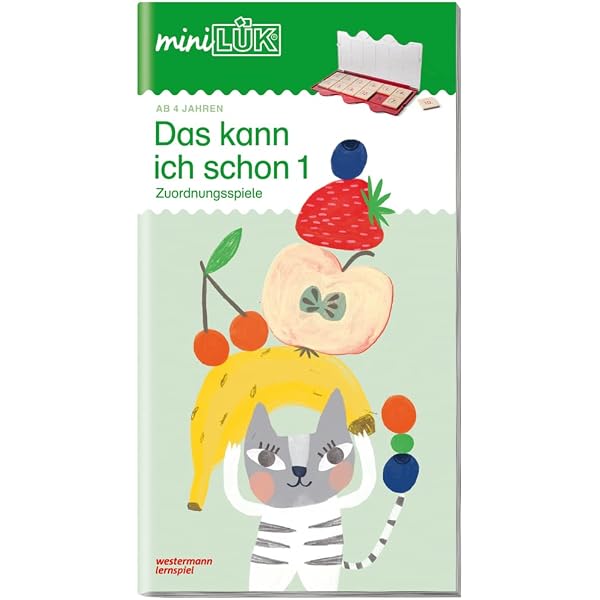 MiniLÜK Übungsheft 'Der Zirkus Kommt' – Für Kindergartenkinder Ab 4 Jahren