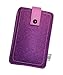 Produktbild Dealbude24 Filz Tasche in Lila passend für Apple iPhone XS mit Hülle, Hochwertige Handy Hülle, Schutz Cover mit Herausziehband und Drucknopf, reißfestes Schutz Etui - L