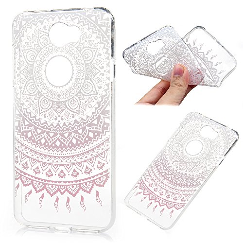 Huawei Y5 II Funda TPU Silicona Gel  Badalink Carcasa Suave para Huawei Y5 II Protective Case Cover Resistente al Desgaste