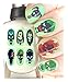 Price comparison product image Suicide Squad Nail Art Wraps Childrens Nail Art Stickers - Fun and easy to use! Ideal Christmas Present / Gift - Great Stocking Filler