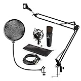 VÖLLIG UNKOMPLIZIERTE INSTALLATION: Das Kondensatormikrofon ist für digitale Anwendungen konzeptioniert. Ein beiliegendes USB-Kabel lässt das Mikrofon an PC oder Laptop kinderleicht anschließen und ist dank Plug & Play schnell einsatzbereit.