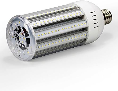 Energy Saving 120W Led Corn Light Bulb , E40 Screw Base 5000k White , 50000Hrs Working Lifetime, Metal Halide Replacement ,for for Street Lamp Post Lighting Garage Factory Warehouse High Bay Backyard Garden