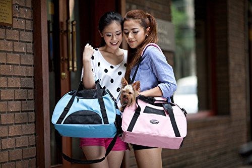 Pettom-Outdoor-Carrier-for-Pets-Dog-Cat-Comfort-Airlin-Approved-Travel-Tote-Soft-Side-Bag