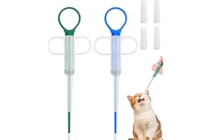 FUGLUS 2 unidades de pastillas para gatos y mascotas, alimentador de pastillas para gatos, pastillas, para gatos, pastillas para gatos, lanzador de pastillas para gatos, mascotas, lanzador de pastillas