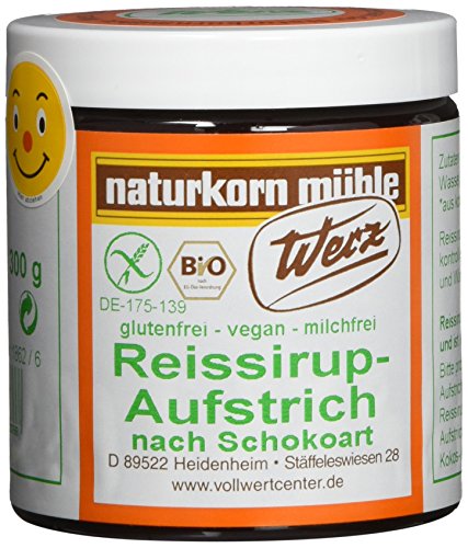 Preisvergleich Produktbild Werz Reissirup-Schoko-Aufstrich glutenfrei,2er Pack