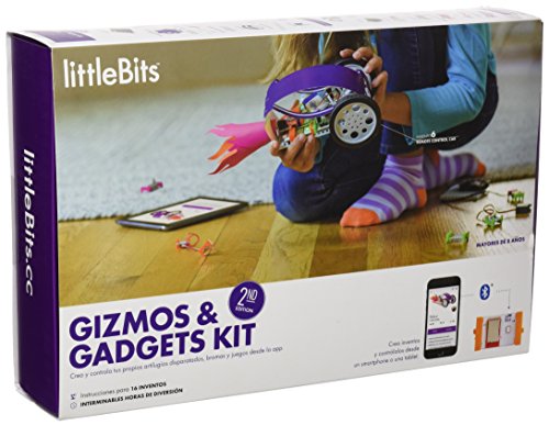 littleBits kit Gizmos y Gadgets, segunda edición, juego de mesa en español (680-0007-B-ES)