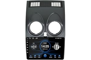 LEXXSON Radio de Coche Android 10.1 para Nissan Qashqai J10 2008-2014 | Pantalla táctil de 9 Pulgadas Radio Am FM Navegación GPS Bluetooth WiFi Reproductor USB DSP Control del Volante Enlace Espejo