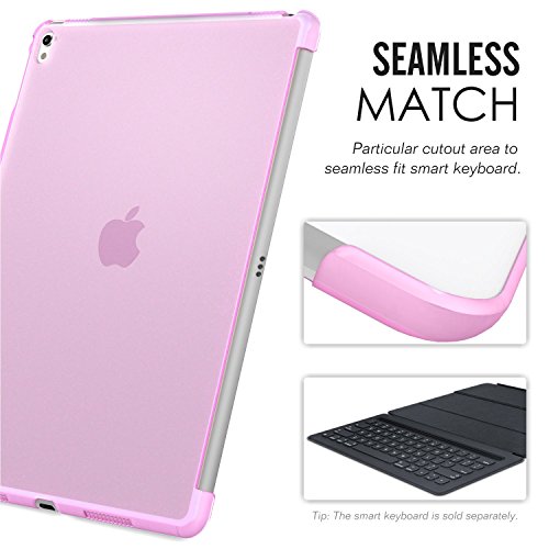 MoKo Hülle für iPad Pro 9.7 – Ultra Slim Translucent Hart Polycarbonate Schale Schutzhülle Case Cover für Apple iPad Pro 9.7 Zoll 2016 Modell Tablet, Matt Violett (Auch für iPad Pro Offizielle Tastatur) - 8