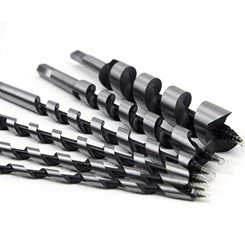 6 tlg Holzbohrer Schlangenbohrer Satz 230mm 6-25 mm Spiralbohrer FT006-230 - 7