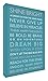 Feel Good Art Gallery Wrapped Box Canvas with Solid Front Panel (30 x 20 x 4 cm, Small, Teal, Dream Big from the Inspiration Collection)