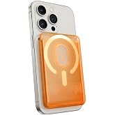 Coverzone iPhone i&ccedil;in MagSafe ile Uyumlu Transparan Kart, Manyetik Kartlık, S&uuml;per Yapışma ve Sağlam Tutuş, Kompakt ve Şık Tas