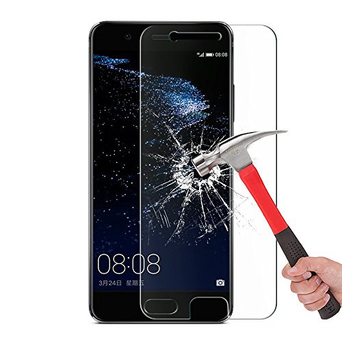 iHarbort® Huawei P10 Displayschutzfolie – Glas 9H Härte, Anti-Scratch & Bubble-free echt gehärtetes Glas ProtectorHochwertige Displayschutzfolie für Huawei P10 5.1 zoll - 3