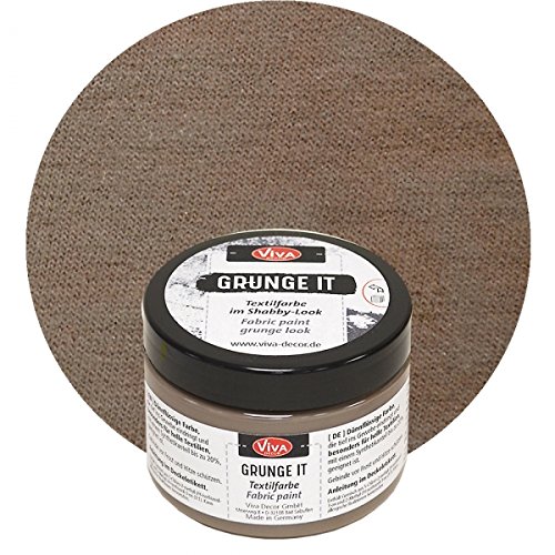 Grunge It 150ml -Leather- Viva Decor Textilfarbe & Stoffmalfarbe