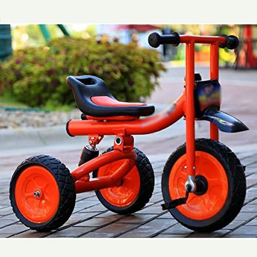 Tricycle Children's Folding 3 Wheels Bicycle Baby Car 1-5 Years Old Light Stroller (Color : Red)