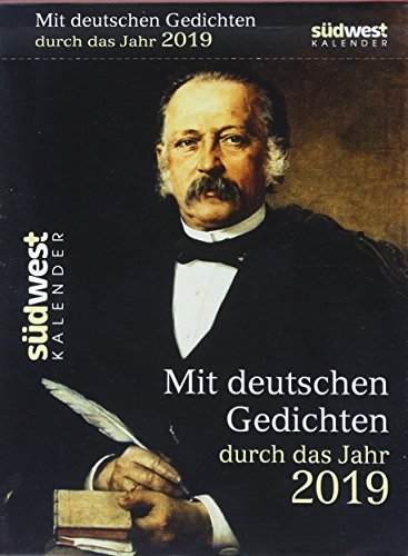 Mit deutschen Gedichten durch das Jahr 2019 Tagesabreißkalender