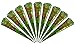 Silver Gold 100% Natural Mehandi Cone Temporary Tattoos Body Art 9 Pcs