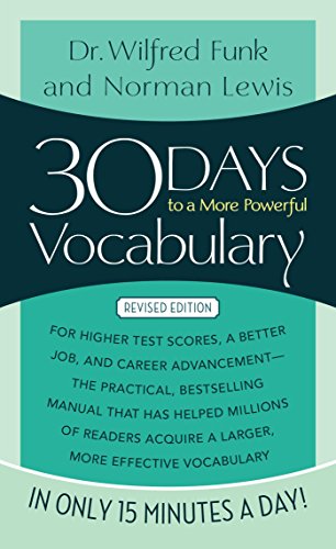 Book's Cover of30 Days to a More Powerful Vocabulary