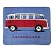 Produktbild Volkswagen Offizielles Lizenzprodukt: Wanddeko Käfer King of The Road Bett Überwurf, 100% Polyester, Blau, 130 x 150 cm