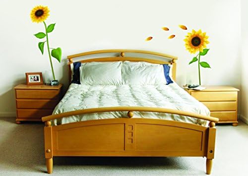 Wall sticker Yellow Sunflower