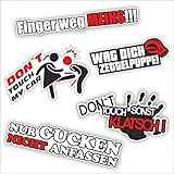 Wetterfest, Waschstraßenfest, rückstandslos entfernbar Made in Germany! Sticker aus eigener Herstellung!