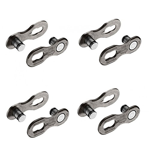 SHIMANO SM-CN900 11 Speed Removable Quick Split Chain Link in Silver x4