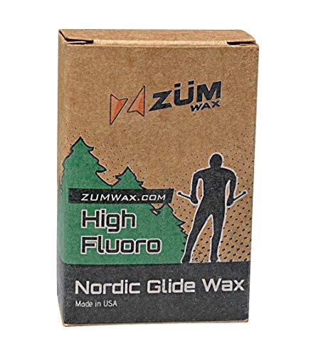 ZUMWax HIGH FLUORO NORDIC/CROSS-COUNTRY RACING GLIDE WAX - COLD Temperature