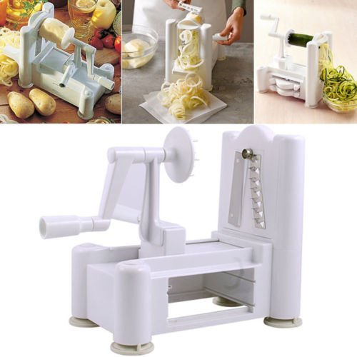 Ardisle Spirale Schneide Cutter Spiralizer für Gemüse Obst zum Mandoline Küche
