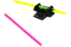 AIRSOFT WEBSITE Airsoft Gear Parts Accessories 5KU Glow Fiber Front Sight Type 2 for Tokyo Marui Hi-Capa GBB Pistol