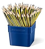 staedtler wopex hb pencils Forma triangular ergonómica para escribir y dibujar sin esfuerzo ni fatiga