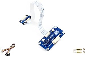 Waveshare E-Paper Driver HAT, Compatible with Raspberry/Nucleo Main Control Boards, for Waveshare SPI Interface E-paper Raw Panels