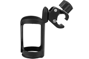 ZERODIS Portabicchieri passeggino, 360 gradi Rotazione Portabicchieri Porta passeggino Portabottiglie Portabicchieri universale per passeggino e bicicletta