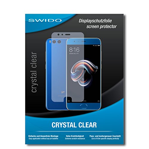 2 x SWIDOÂ® Pellicola Protettiva Xiaomi Mi Note 3 Screen Protector Pellicola Protettiva Film 