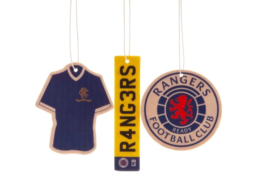 Rangers FC 3 Pack Air Freshener