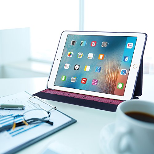 Huawei MediaPad T3 10.0 hülle, IVSO hochwertiges PU Leder Etui hülle Tasche Case – mit Standfunktion, super 360° Anti-Wrestling, ist für Huawei MediaPad T3 10.0 Tablet-PC perfekt geeignet (Blau) - 5