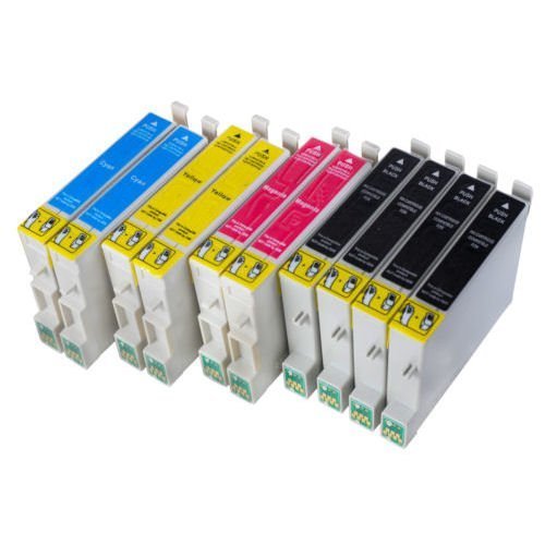 10 Druckerpatronen kompatibel mit Epson T0711 T0712 T0713 T0714