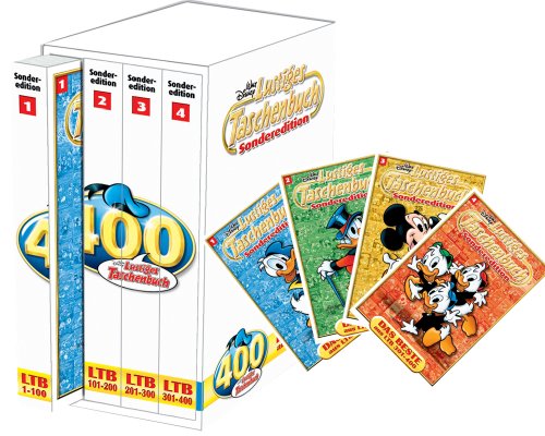 LTB Lustiges Taschenbuch Sonderedition - Das beste aus LTBs 1-400 - Kompletset mit Band 1 + 2 + 3 + 4 von 2010