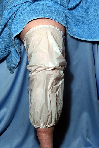 PICC LINE COVERS - 7 Pack - Extra LARGE - Elbow/Knee - Waterproof Wound Protection - Fits 23 - 28" Bicep/Knee - Tattoo