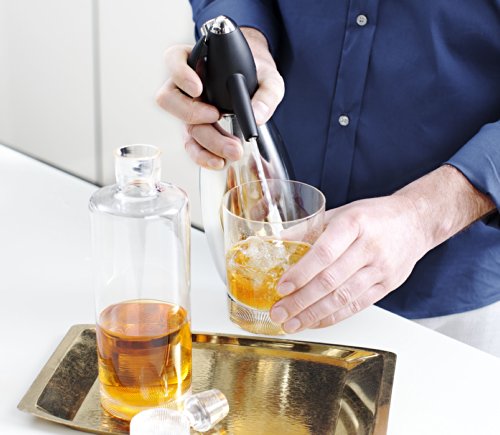 ISI Soda Siphon Seltz Bartender Cocktail Edelstahl LT.1,0 - 6