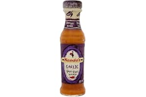 NANDO'S Nandos's Garlic Peri-Peri Sauce 125 ml (Pack of 6) by Nandos's