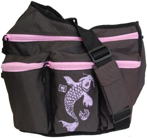 Diaper Dude Koi Diaper Diva Bag (Brown/ Pink)