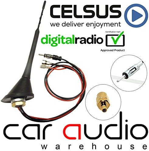 Celsus AN3022DAB Digital Radio (DAB) & AM/FM Roof Mount Antenna
