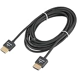 Garciakia EWAVE 10Ft/3M HDMI Cable Gold-plated High Speed 4Kx2K Resolution for Laptop Support Digital Audio & Video Signals(Color:Grey)