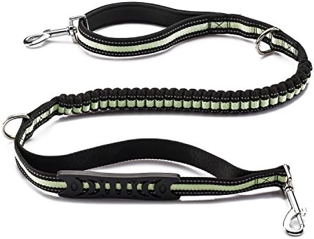 HollyChoice Hands Free Bungee Running Dog Lead Dog Walking Leash Comfortable and Safety