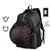 Produktbild Mfshiye Basketballrucksack Laptop Rucksack 15.6 Zoll Herren Boy Sport Rucksack Mit Faltbar Basketball Net Und USB Kopfhörer Lade-Schnittstelle Aufladbarer Anti-Diebstahl-Rucksack (Schwarz)