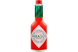 ‎TABASCO TABASCO® Original Red Sauce - Scharfe Soße 350ml in der Glasflasche - Klassische Chili Hotsauce aus 100% natürlichen Zutaten & ohne zugesetzte Zusatzstoffe - Perfekt für Gerichte, Saucen & Marinaden