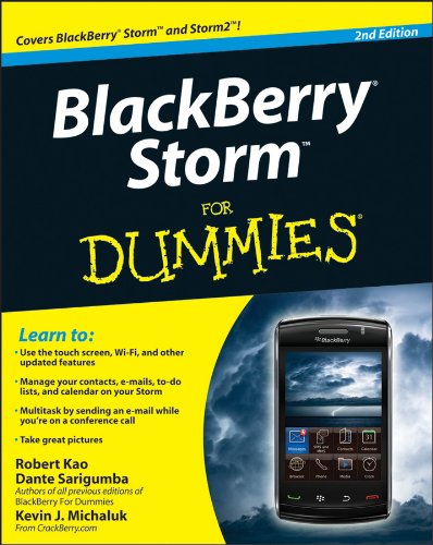 Download BlackBerry Storm For Dummies